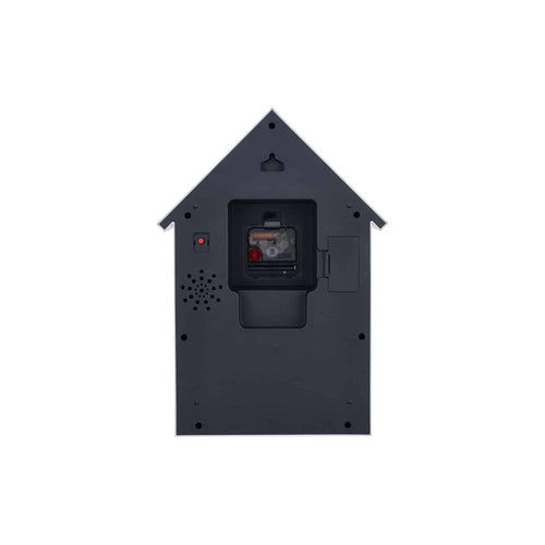 Karlsson wandklok Dog House - grijs - 11.5x26.5x36.5cm