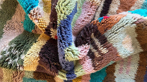 AFK Living vloerkleed Berber - handgemaakt - Wol - 250 x 350 cm