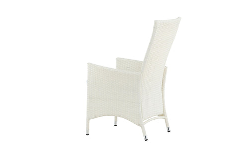 Rebellenclub Tuinstoel Brisko - Set van 2 - Wit - vtwonen shop