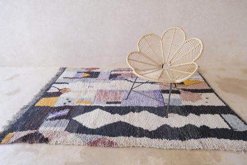 AFK Living vloerkleed Berber - handgemaakt - Wol - 180 x 260 cm