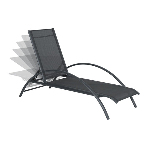 Limone ligbed - carbon black - antraciet - vtwonen shop