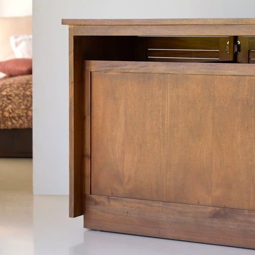 Tikamoon Massief acaciahout badkamermeubel 130 cm - Naturel