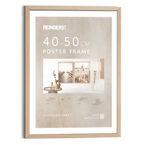 Reinders Wissellijst Beuken mdf poster 40x50