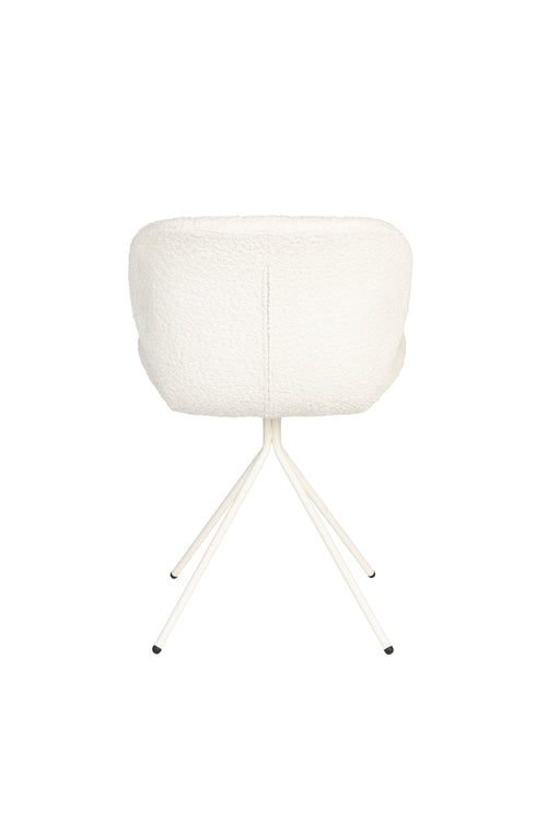 Zuiver OMG Eetkamerstoelen Soft Off White - Set van 2 - vtwonen shop