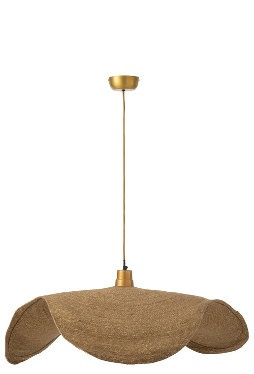J-Line hanglamp Moonj - gras - naturel - large