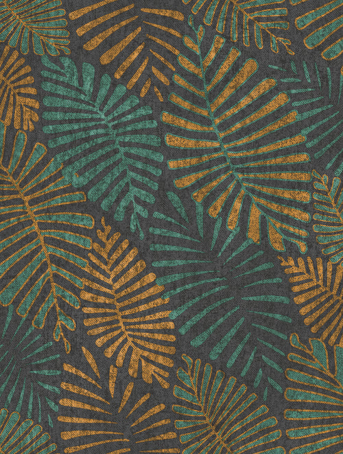 Sanders & Sanders behang bladeren geel en groen - 53 cm x 10 m - 640500 - vtwonen shop