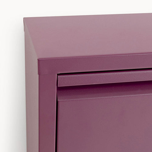 Kare Design Schoenenkast Caruso paars 3 laden