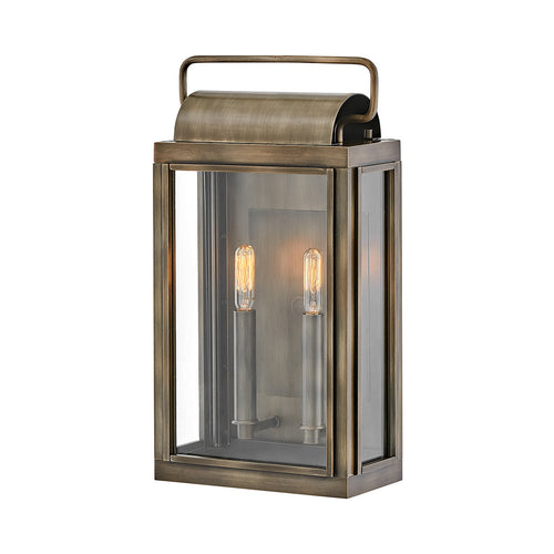 Elstead Hinkley Sag Outdoor Wandlantaarn Gelakt Gebronsd Brons, IP44