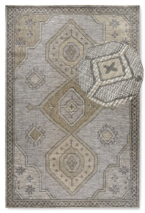 Villeroy & Boch 1836 In- & Outdoor Rug Robert Natural Brown 155x230 cm