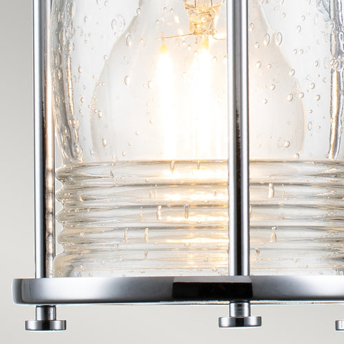 Elstead Kichler Ashland Wandlamp Gepolijst Chroom, IP44