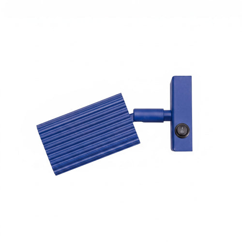Sollux Lighting Wandlamp RAYO ultramarijn met schakelaar - 8x16x16cm