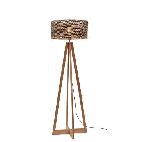 GOOD&MOJO vloerlamp Java - bruin - Ø50cm - vtwonen shop