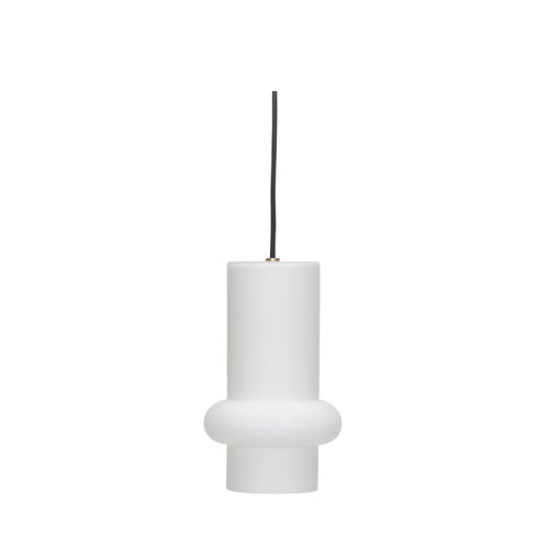 Hübsch hanglamp Pilule - glas/ijzer - ø15xh25cm