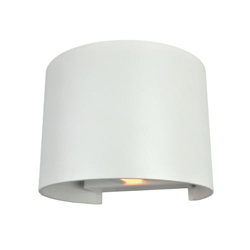 Artdelight wandlamp Gyro - 1 lichts - 11.2  x 9.7   cm - wit