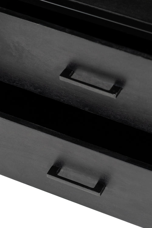 Kick dressoir Hugo hoog-75cm - Zwart - vtwonen shop