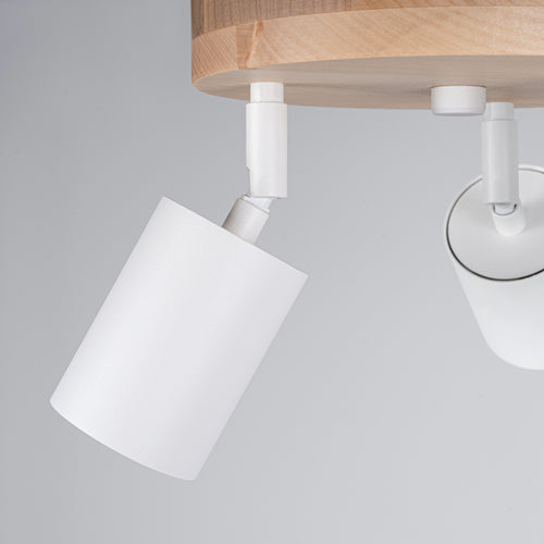 Sollux Lighting Plafondlamp VERDO 3P wit - 33x33x17cm