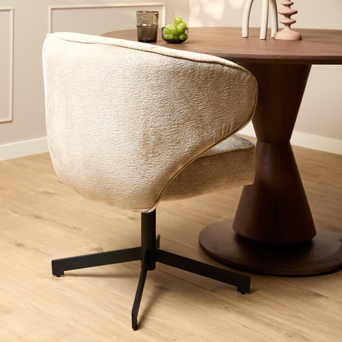Starfurn  eetkamerstoel Persie - beige - 69x71x52cm