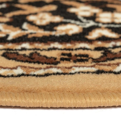 Interieur05 Vintage Vloerkleed Bruin Rond - Perzisch - Retro - Nain