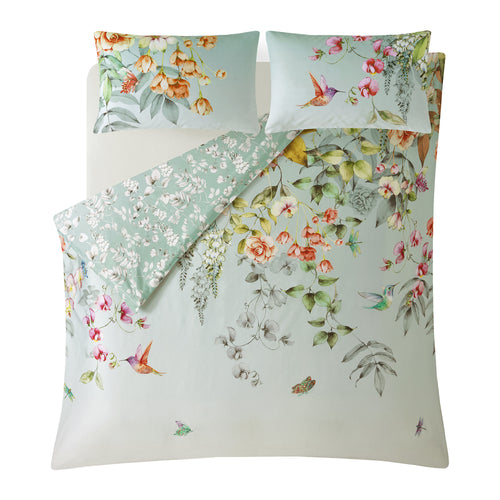 Graham & Brown Dekbedovertrek lits-jumeaux incl. 2 kussenslopen Ethereal Flora 230cm x 220cm - vtwonen shop