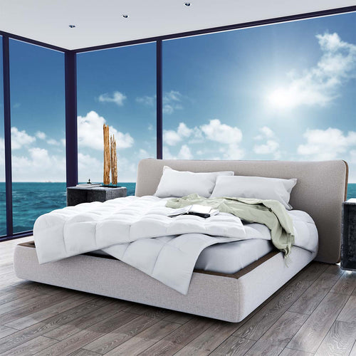 Vitality Pur - Cool Night Katoenen Zomerdekbed - Verkoelend & Ademend - 155x220cm