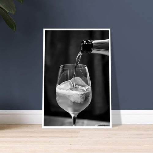 Artfulprints  Aperol Spritz - Lifestyle black-white   poster 70x100 cm - vtwonen shop