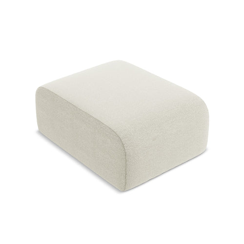 LaMiaSofa Poef Cervo - bouclé - zand - 72x94x42