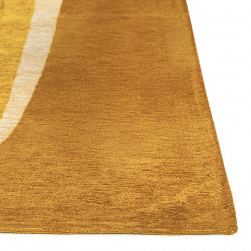 Lola&Moi vloerkleed Curry - geel - 140x200cm