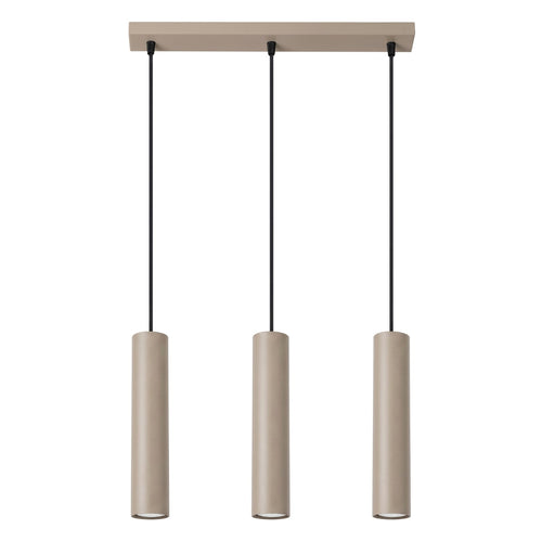 Sollux Lighting Hanglamp LAGOS 3L taupe - 45x6x90cm