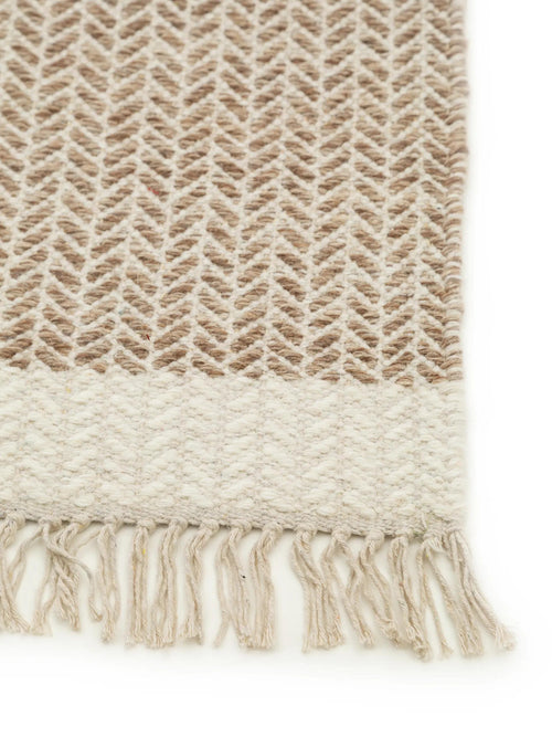 benuta wollen vloerkleed Kim - beige - 160x230 cm