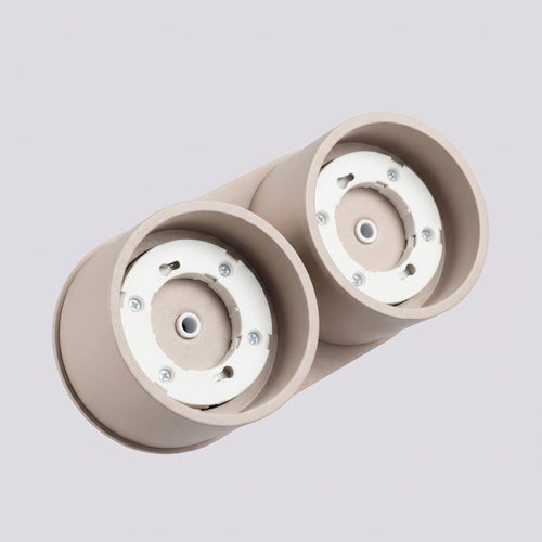 Sollux Lighting Plafondlamp MODO 2 taupe Gx53 - 21x10x8cm