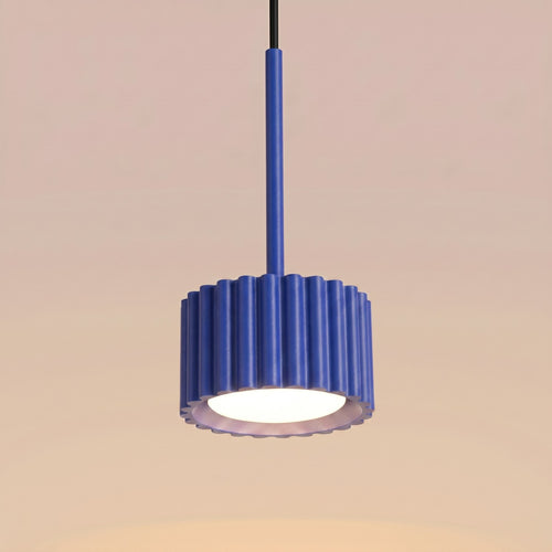 Sollux Lighting Hanglamp AURA 1 ultramarijn Gx53 - 10x10x125cm