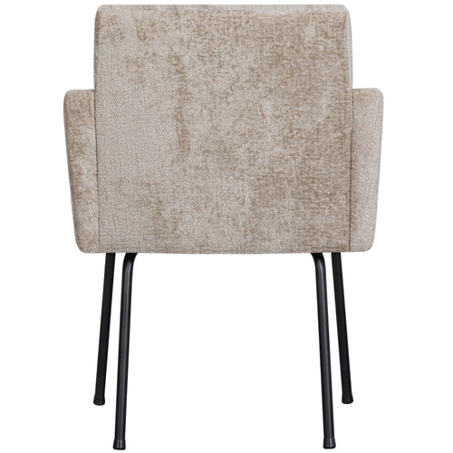 BePureHome eetkamerstoelen Mount - Polyester - Naturel - Set van 2 - vtwonen shop