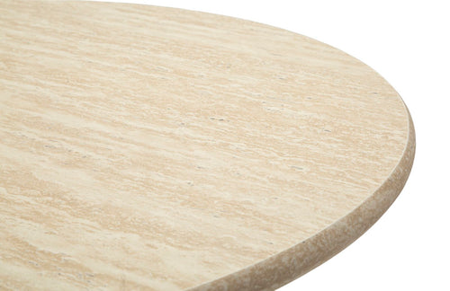 Mauro Ferretti bartafel - Ø 60 x 106 cm - groen/crème