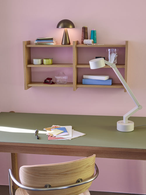 Hübsch plankenkast Kant - mdf/eiken fineer - 85x15xh40cm