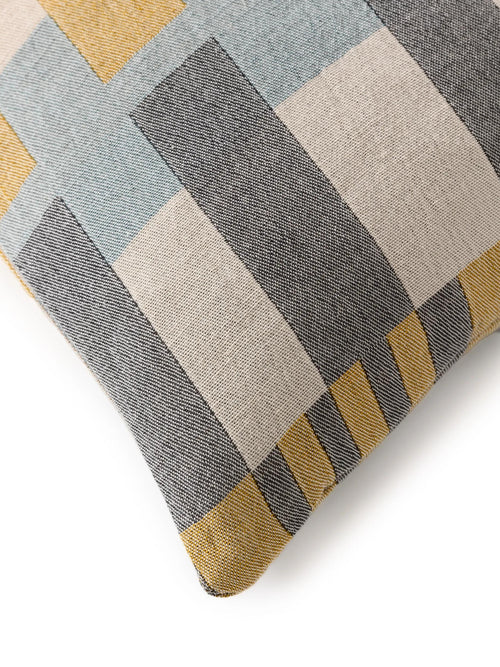 benuta kussenhoes Nico - veelkleurig/geel - 45x45 cm