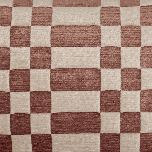 Madura Kussenovertrek Tcheky ecru en terracotta 40x60 cm