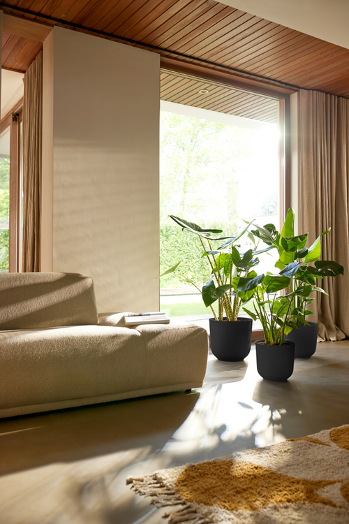 elho jazz rond 35 living black | Bloempot | Geschikt voor binnen