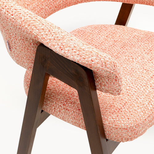 Kare Design Stoel met armleuningen Jonte roze