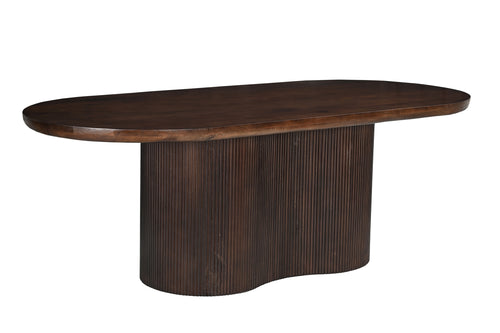 Livingfurn eetkamertafel Sevilla Brown - 220cm - mangohout