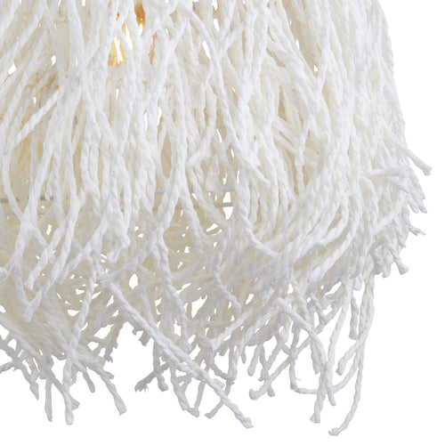 Lighto - Hanglamp Rotan Wit Ø35 cm - Weave