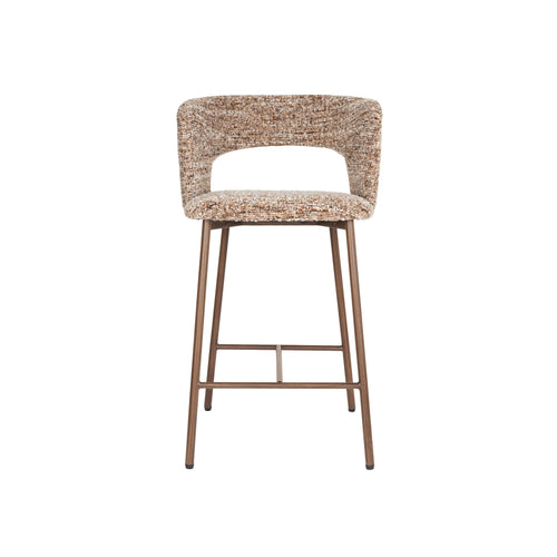 Housecraft Living Chelsea Barkrukken rugleuning 67 cm Groen - Set van 2