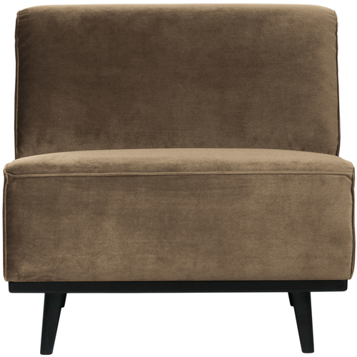 WOOOD 1-zits element Statement - Velvet - Taupe - 77x79x93 - vtwonen shop