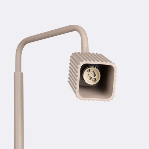Sollux Lighting Vloerlamp RAYO 1 taupe - 30x30x160cm