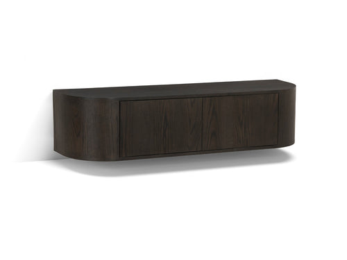 Livingfurn tv-meubel Novero Zwevend - bruin - 35x140x33