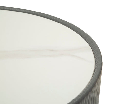 Mauro Ferretti koffietafel - Ø 46x45 cm - grijs