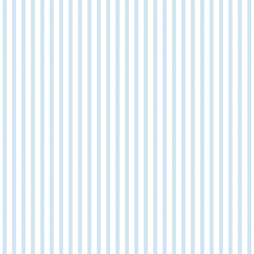 Sanders & Sanders behang strepen blauw en wit - 53 cm x 10 m - 640473