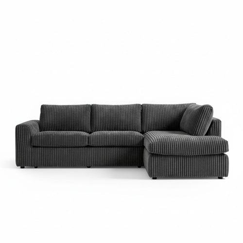 MySofa Hoekbank Teddy Antraciet Rechts - vtwonen shop