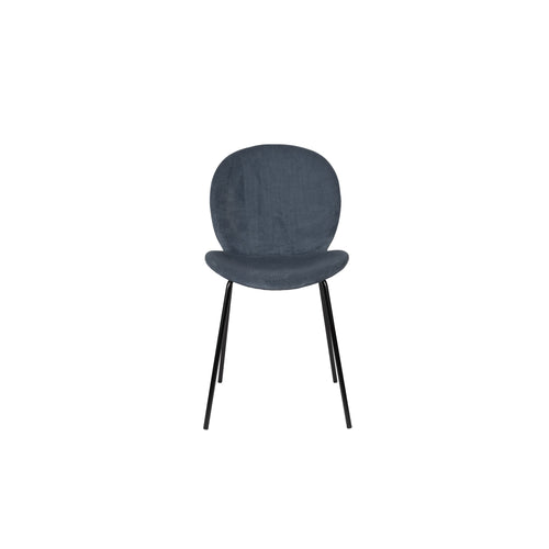 Zuiver Bonnet Eetkamerstoelen Grijs/Blauw - Set van 2 - vtwonen shop