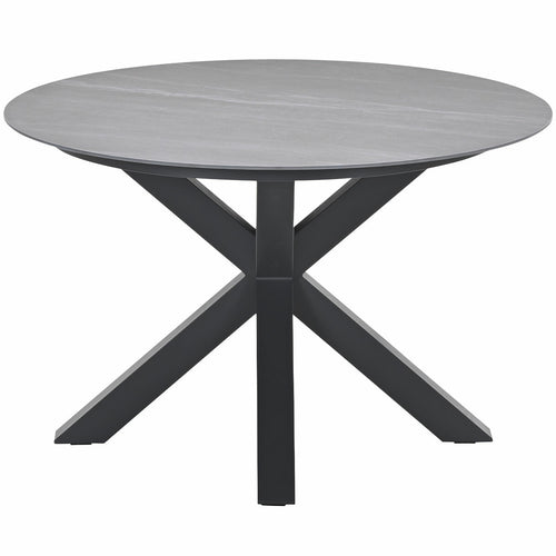 Garden Impressions tuintafel Duuk Napoli grey - Ø120 cm
