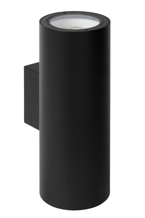Lucide wandspot VOLANTIS - 2xE27 - Zwart